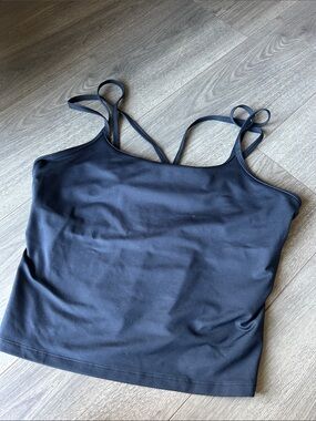 Under Armour Black Double-Strap Camisole
